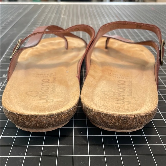 Yokono Brown Sandals - Picture 3 of 6